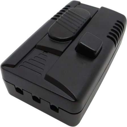 Trinløst justerbar lysdæmperkontakt Til dæmpbare LED-pærer Stille ledningsdæmper