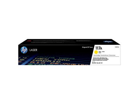HP Toner W2072A 117A 0,7K Gul - Lyreco - Toner och bläck - Tonerkassetter - Toner HP