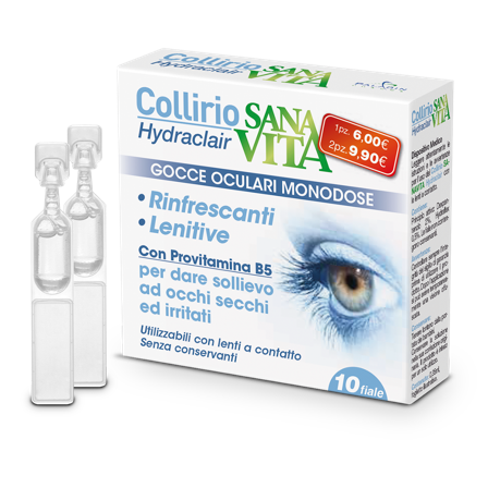 Sanavita Collirio Monodose 10 Fiale Monodose