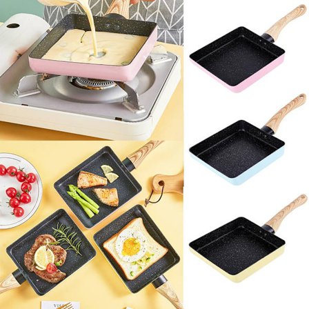 Tamagoyaki Stekpanna Omelett Pannor BLÅ