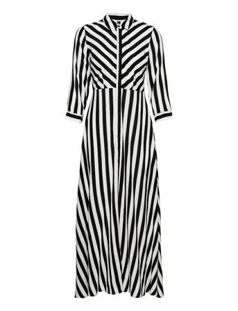 Yassavanna Long Shirt Dress Dresses Shirt Dresses Musta YAS