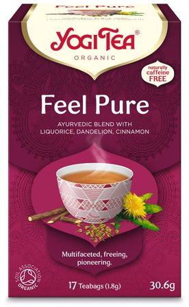 Yogi Yogi Tea Feel Pure Ø 17 breve, Helse & Madvarer, Te, Øvrig Te