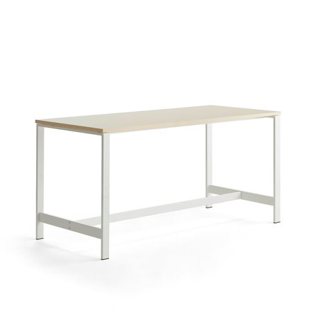 Table VARIOUS, 1800x800x900 mm, white, birch