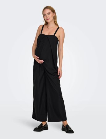 Only Maternity Olmmalika Life Strap Jumpsuit - Black - S