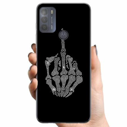 Motorola Moto G50 Tpu Mobilskal Fuck You Bling