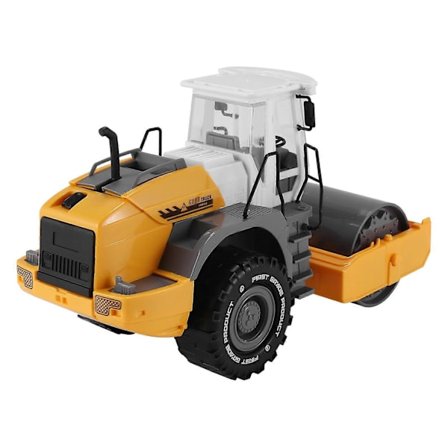 Friktionsdriven Ångvält Lastbil Konstruktionsleksak, Tröghetsreparationsbilsleksak, Ingenjörsfordon, Leksak