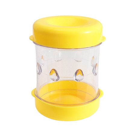 Kokt egg skreller håndristing automatisk egg skreller (gul)