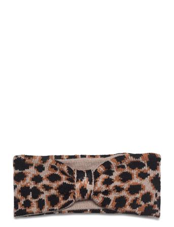 Leoporo Knit Headband Brown Becksöndergaard