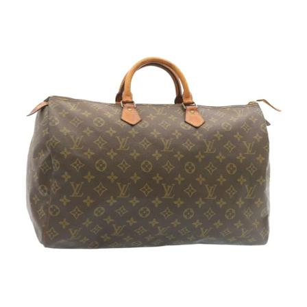 Louis Vuitton Vintage, Pre-owned Speedy 40 bag Bruin, Dames, Maat:ONE Size,leer