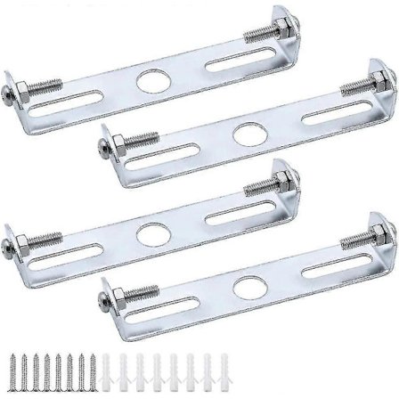 [4 stk.] Loftlampe Fixturbeslag 110 mm Hængelampe Lysekrone Tilbehør_tfrf