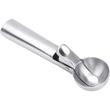 Praktisk Glasskopa i Rostfritt Stål