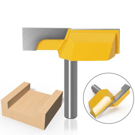 8mm Fræserbits, T-Fræser Sporekuttere, Træplaner Værktøjsfræser