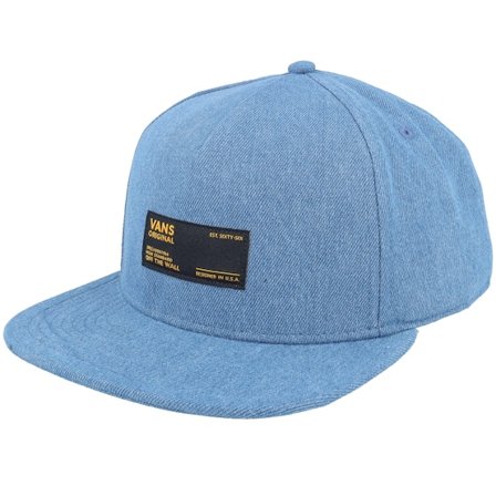 Vans - Blu snapback Cappellino - Ravenna Stonewash/Blue Snapback @ Hatstore