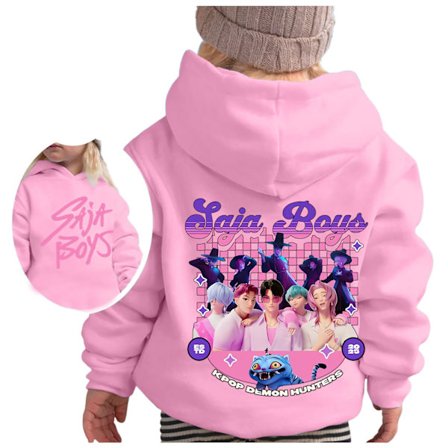 [LCS] K-POP Demon Hunter Tjejgrupp Huvtröja Höst Ny Huvtröja