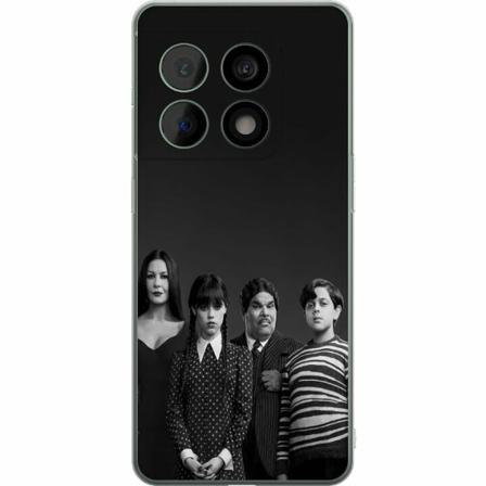 Oneplus 10 Pro Genomskinligt Skal Wednesday Addams