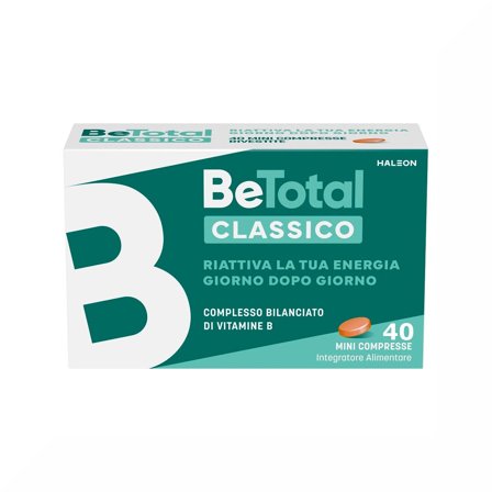 Be-Total Integratore Alimentare Vitamina B/B3/B12 Acido Folico