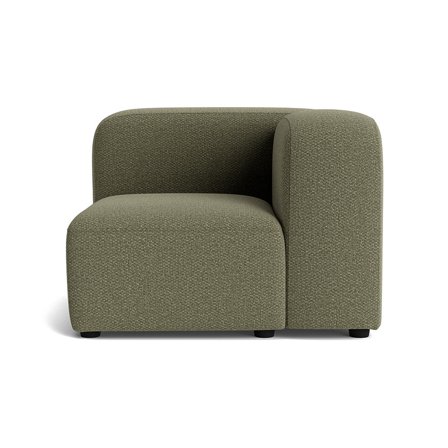 Milo hjørnemodul, højrevendt - Nordic Grøn - 100x100x72 - Sofa