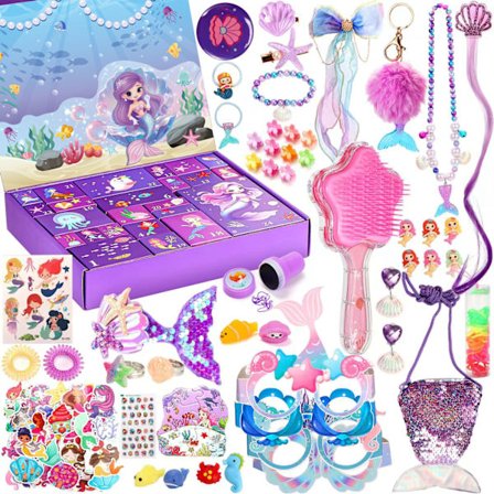 Adventskalender Sjöjungfru, 24 Dagars Överraskning Bästa Presenterna Till Döttrar