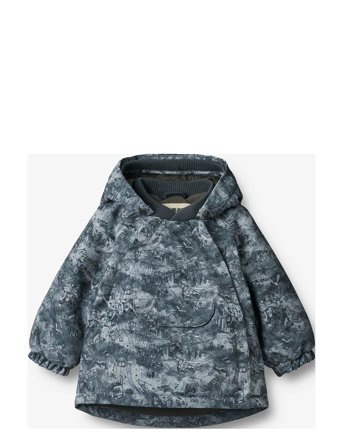 Jacket Sascha Tech Blue Wheat