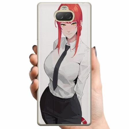Sony Xperia 10 Plus Tpu Mobilskal Makima Chainsaw Man