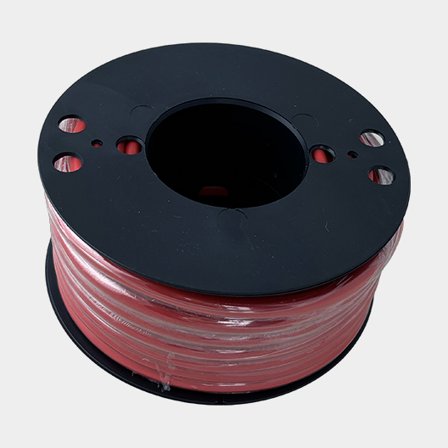 Tinattu kuparikaapeli Skyllermarks RK, pyöreä, 1-johtiminen, 10 mm², 10 meter, punainen