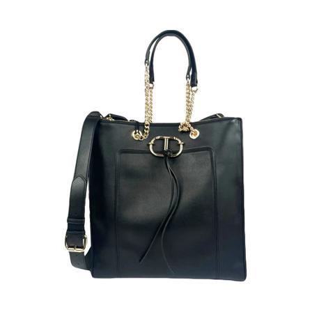 Twinset Shoulder Bags Sort, Dame Skuldertasker, Størrelse: ONE Size