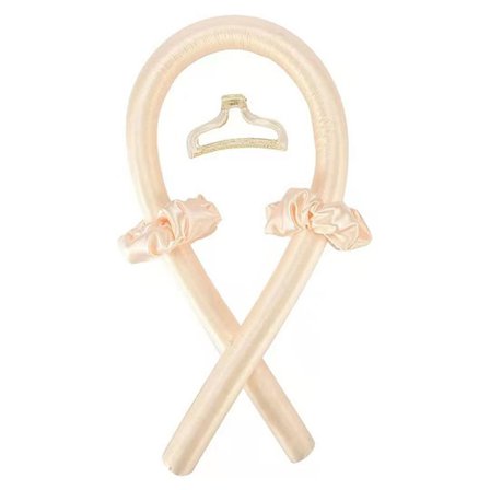 Satin Heatless Curling Set til Hår, Perfekte Krøller, Ingen Skader