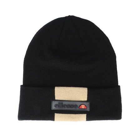 Ellesse - Noir cuff Bonnet - Hallina Beanie Black Cuff @ Hatstore