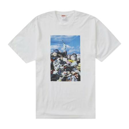 Supreme T-Shirts vit, Herr, Herr, Storlek: M