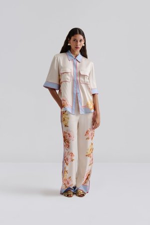 Malina - Haven pants - M - Cream Peony