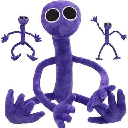 Rainbow Friends Plys legetøj Lilla langarmet monster