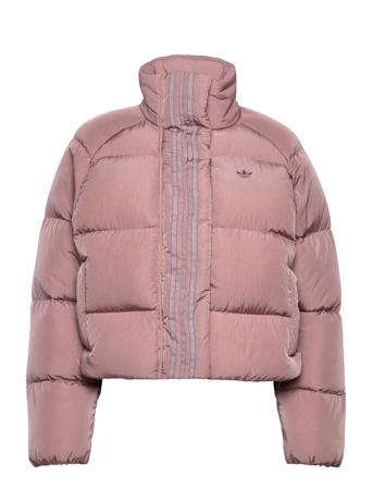 Short Down Jacket Fôret Jakke Rosa Adidas Originals*Betinget Tilbud