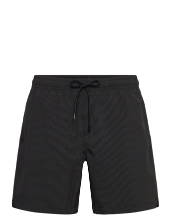 Abercrombie & Fitch Anf Mens Swim - Black - L