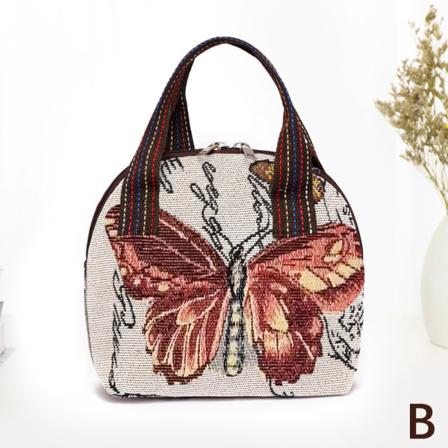 V?vda v?skor f?r kvinnor Axelv?ska Retro Casual Tote Handv?skor Et B B