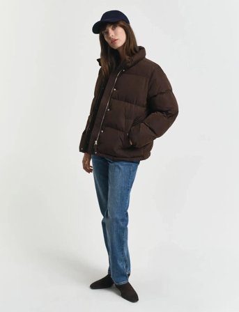 GANT Active Cloud Jacket - Brown - S