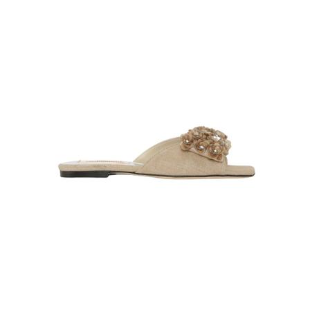 Custommade - Flip-flops - Beige - Dam - Storlek: 39 Eu, Dam, Storlek: 39 EU
