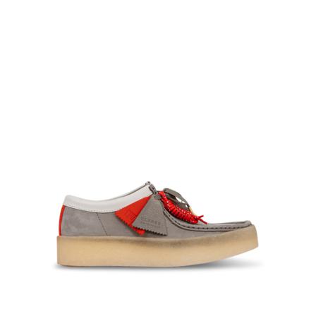 Clarks Sneakers , Grijs , Heren , Maat: 42 EU