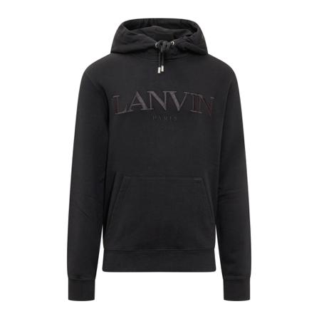 Lanvin Hoodies , Zwart , Heren , Maat: S