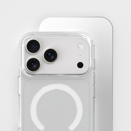 Circular Clear Plant-Based Phone Case & Screen Protection Bundle, iPhone 17 Pro Max