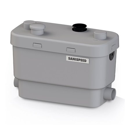 Saniflo Sanispeed+ Pumpe til køkken og vaskerum, Indendørs afløb