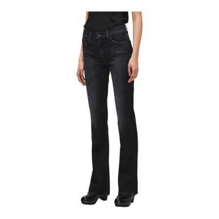7 For All Mankind, Cropped Jeans Zwart, Dames, Maat:W29