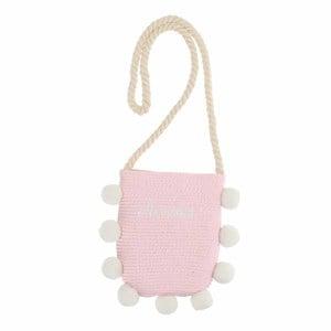 Monnalisa Pink Pom-Pom Crossbody Bag One Size - Bags - One size - Pink - Mädchen