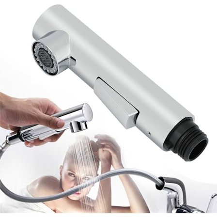 Køkkenhane Sprayhoved, Udtrækbar Hane Sprayhoved, Brusehoved Udskiftning Håndbruser til Køkkenarmatur, Badeværelse, Vask