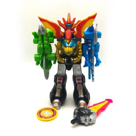 Transformation Super Sentai Dinosaur Ranger 5i1 Samlede Dinozords Megazord Robot Action Figurer