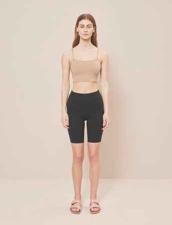 Moonchild Yoga Wear Lunar Luxe Bra Top - Beige - XS