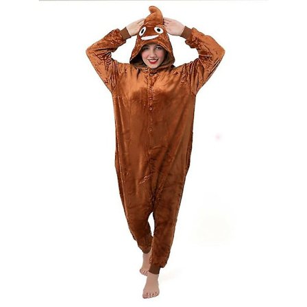 Seriefigurer Unisex Onesiee Fancy Dress Kostym Hoodies_y