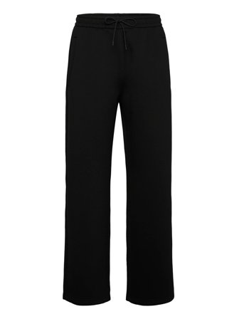 Loose Fit Scuba Sweatpants Bottoms Sweatpants Black Weekday
