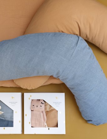 Fabelab Nursing Pillow Cover - Caramel - Brown - ONE SIXE