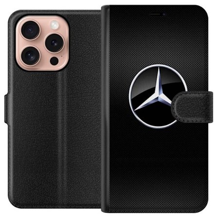 Kompatibel Tegnebogsetui til Apple Apple iPhone 16 Pro Mercedes