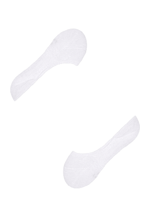 Falke Step Medium Cut Strumpor Herr Vit 41-42